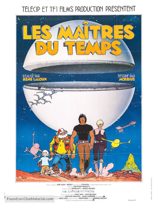 Les ma&icirc;tres du temps - French Movie Poster