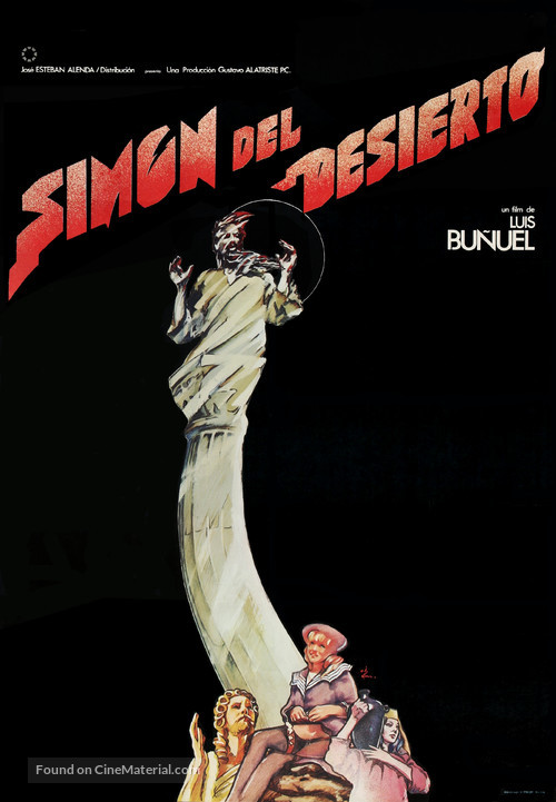 Sim&oacute;n del desierto - Spanish Movie Poster