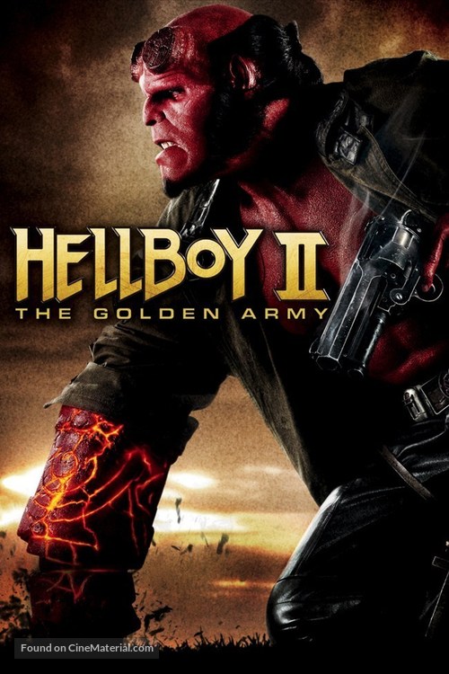 Hellboy II: The Golden Army - DVD movie cover
