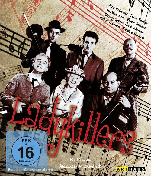 The Ladykillers - German Movie Cover