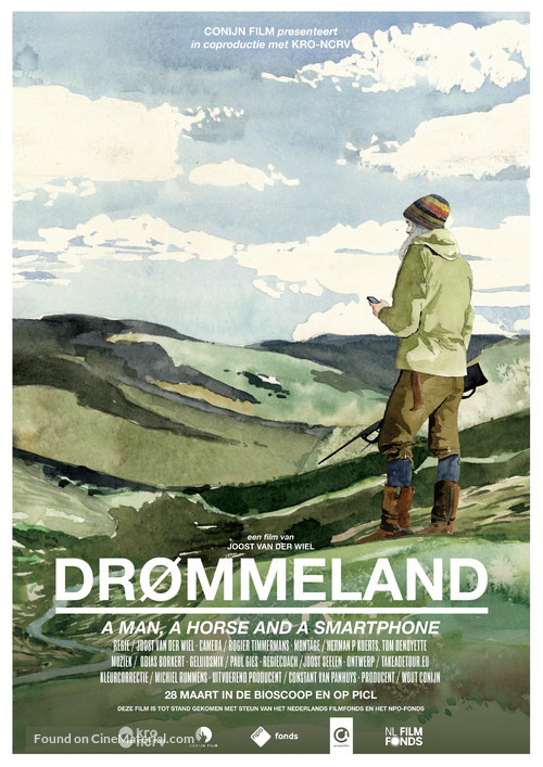 Dr&oslash;mmeland - Dutch Movie Poster