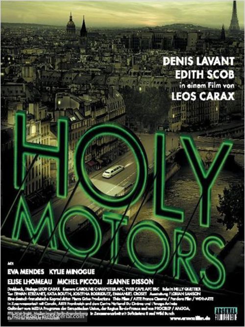 Holy Motors - German Movie Poster