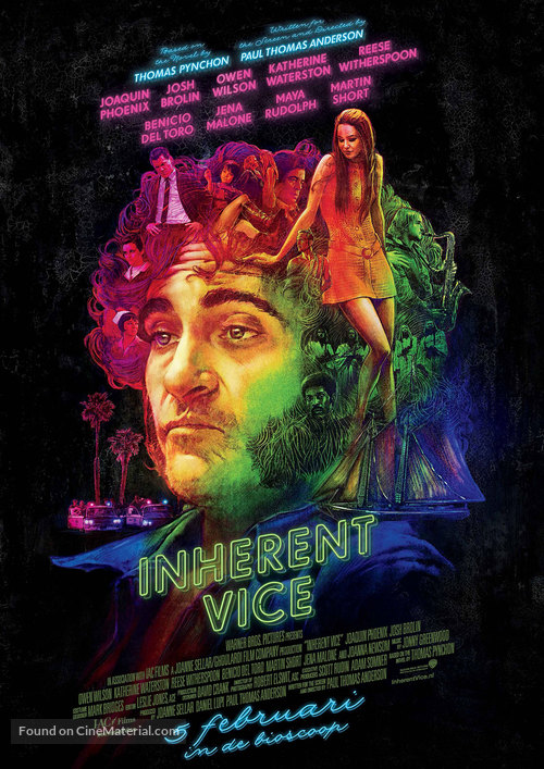 Inherent Vice - Dutch Movie Poster