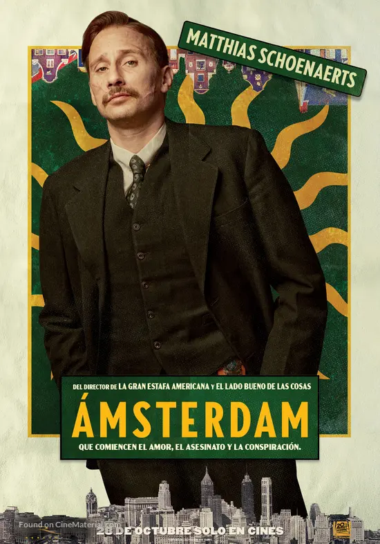 Amsterdam - Spanish Movie Poster