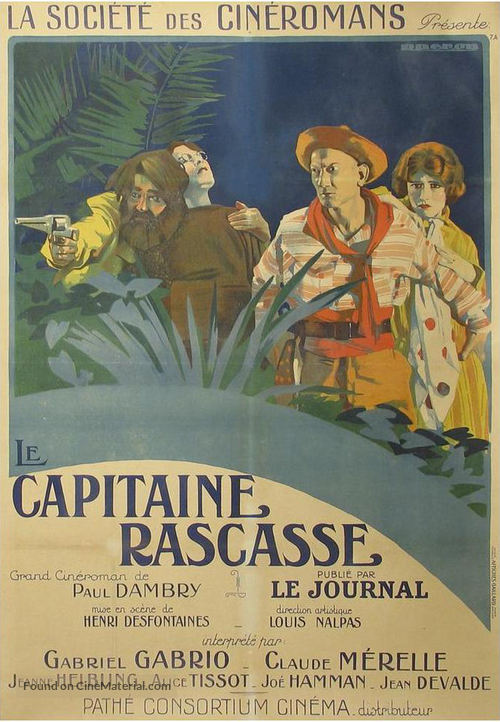 Le capitaine Rascasse - French Movie Poster