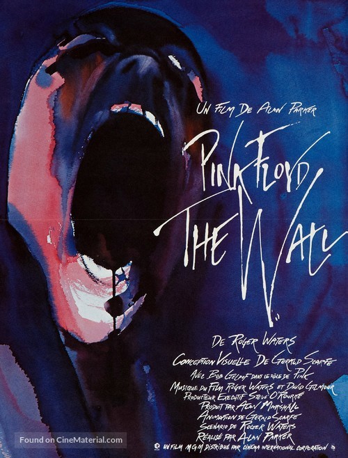 Pink Floyd The Wall - French Movie Poster