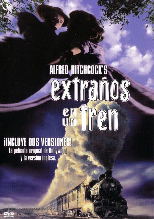 Strangers on a Train - Spanish DVD movie cover