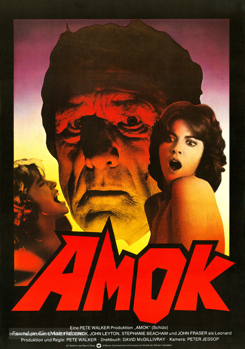 Schizo - German Movie Poster