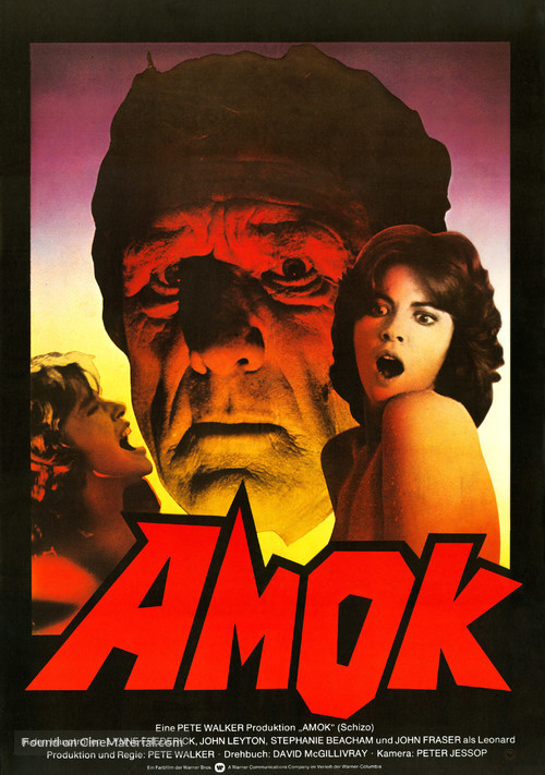 Schizo - German Movie Poster