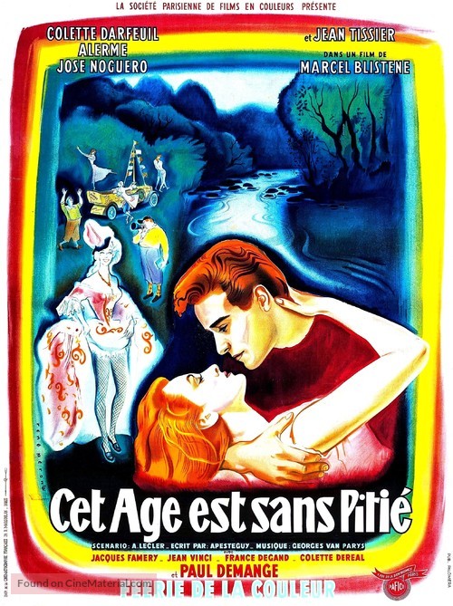 Cet &acirc;ge est sans piti&eacute; - French Movie Poster