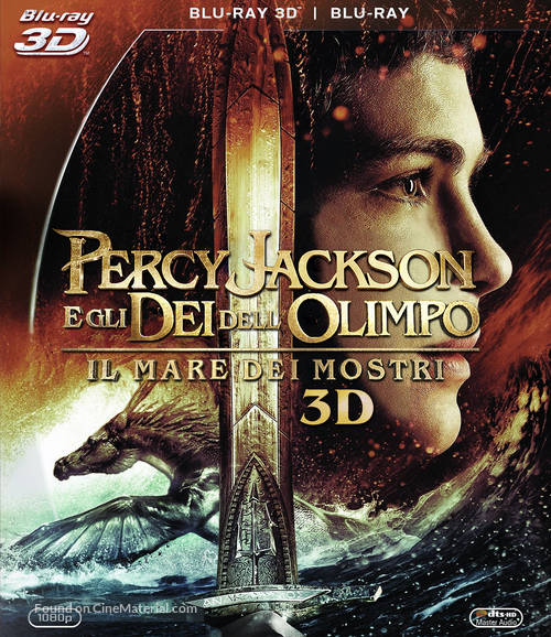 Percy Jackson: Sea of Monsters - Italian Movie Cover