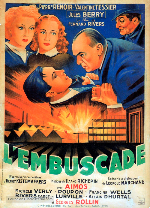 Embuscade, L&#039; - French Movie Poster