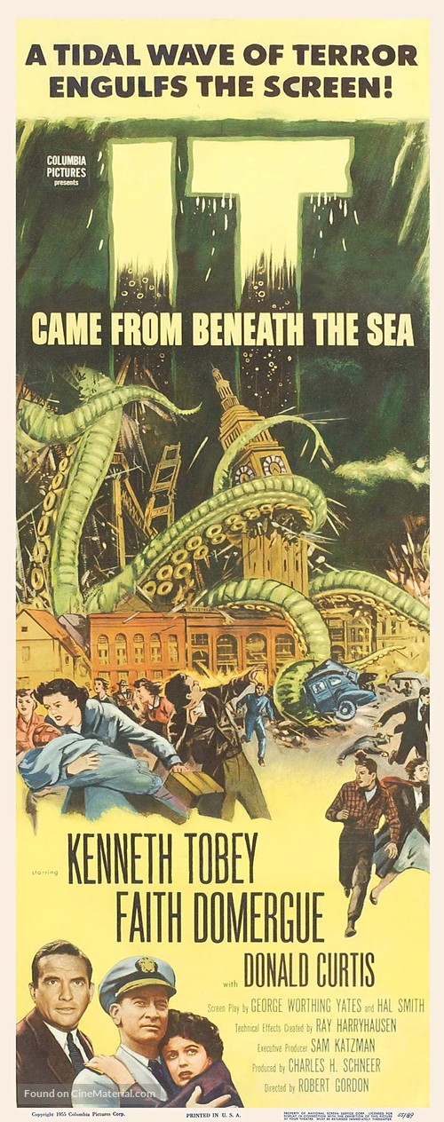 It Came from Beneath the Sea - Movie Poster