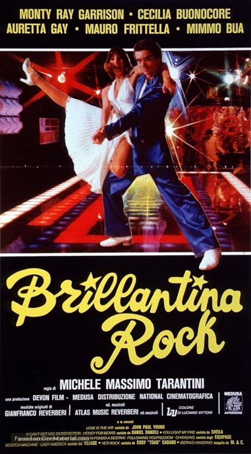 Brillantina Rock - Italian Movie Poster