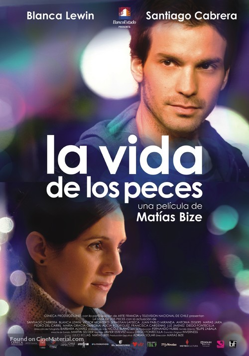 La vida de los peces - Chilean Theatrical movie poster