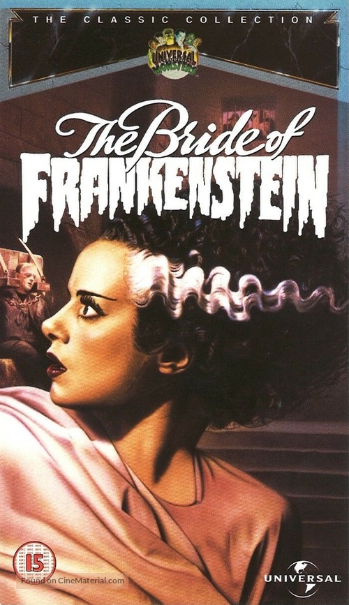Bride of Frankenstein - British VHS movie cover