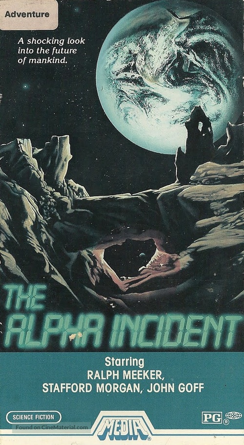 The Alpha Incident - VHS movie cover