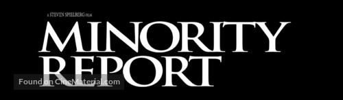 Minority Report - Logo