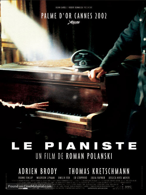 The Pianist - French Movie Poster