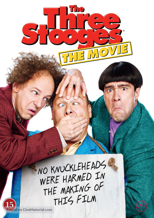 The Three Stooges - Danish DVD movie cover