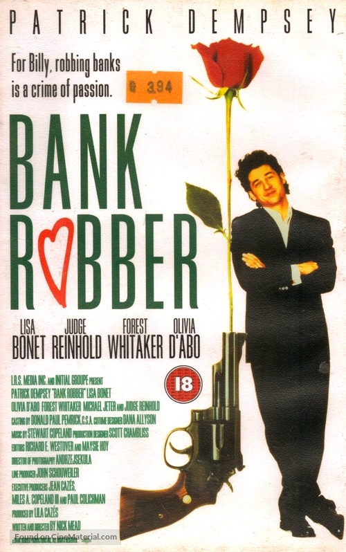 Bank Robber - British VHS movie cover