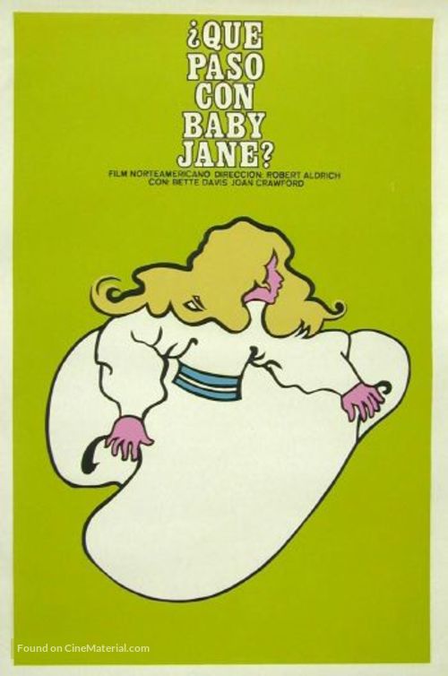 What Ever Happened to Baby Jane? - Cuban Movie Poster