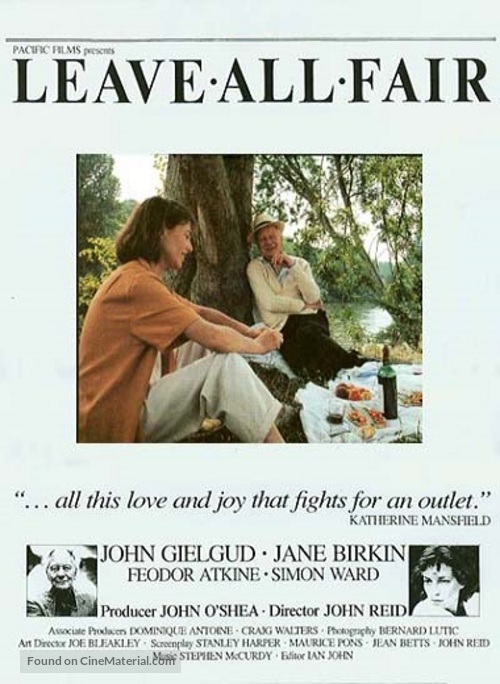 Leave All Fair - Movie Poster