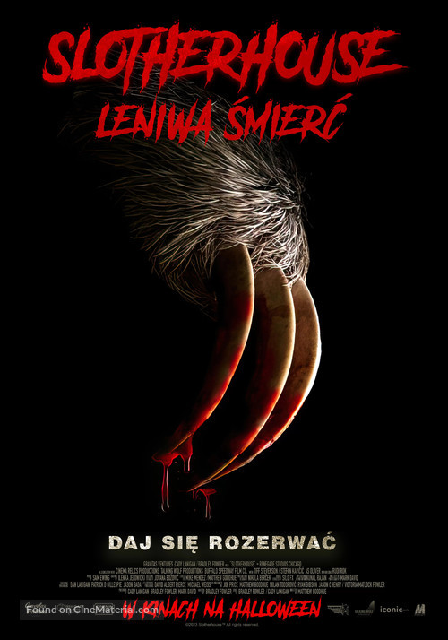 Slotherhouse - Polish Movie Poster