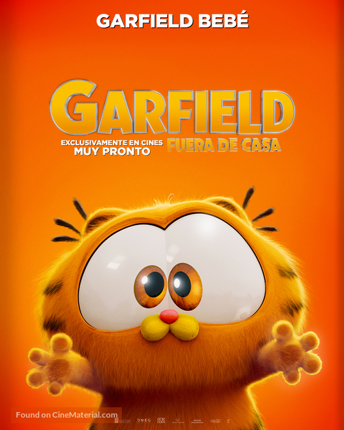 The Garfield Movie - Mexican Movie Poster