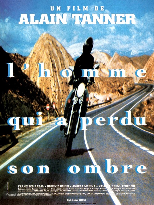 L&#039;homme qui a perdu son ombre - French Movie Poster