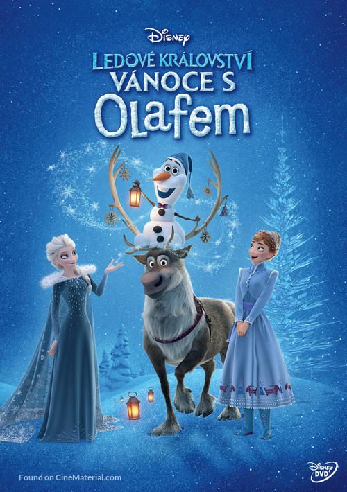 Olaf&#039;s Frozen Adventure - Czech DVD movie cover