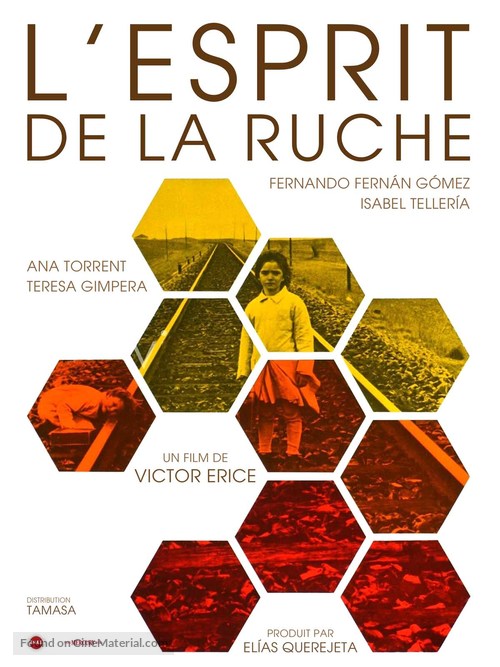 El esp&iacute;ritu de la colmena - French Re-release movie poster