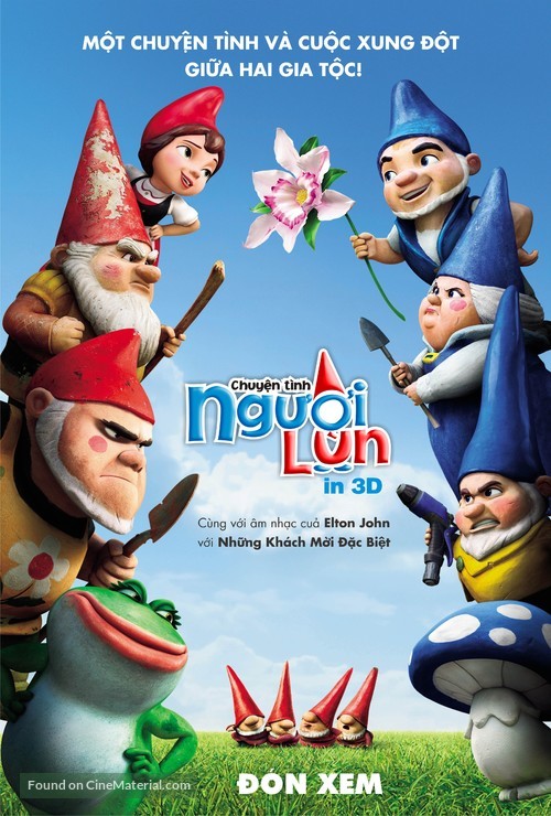 Gnomeo &amp; Juliet - Vietnamese Movie Poster