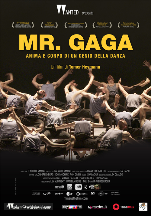 Mr. Gaga - Italian Movie Poster