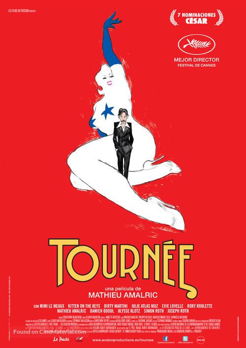 Tourn&eacute;e - Spanish Movie Poster