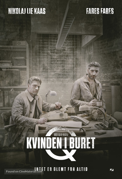 Kvinden i buret - Danish Movie Poster