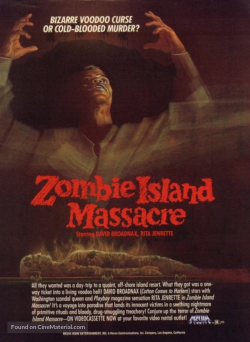 Zombie Island Massacre - Movie Poster