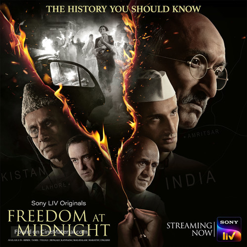 &quot;Freedom at Midnight&quot; - Indian Movie Poster