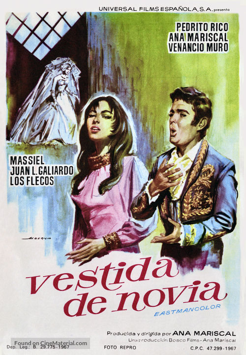 Vestida de novia - Spanish Movie Poster