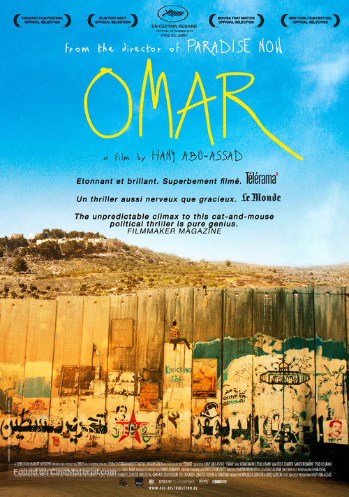Omar - Belgian Movie Poster