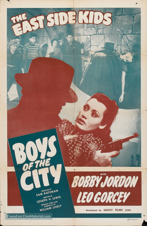 Boys of the City - Re-release movie poster