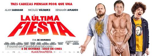 La &uacute;ltima fiesta - Argentinian Movie Poster