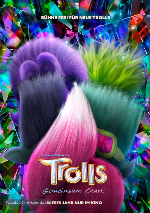 Trolls Band Together - German Movie Poster