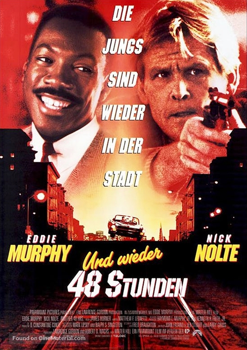Another 48 Hours - German Movie Poster