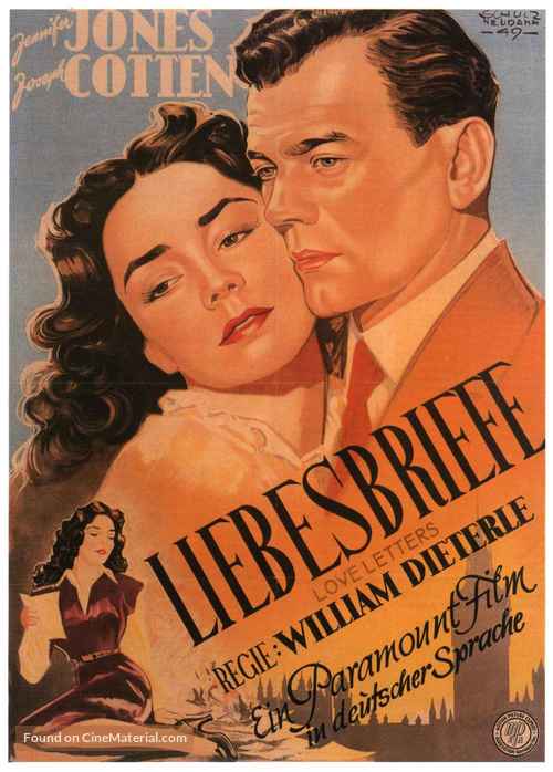 Love Letters - German Movie Poster