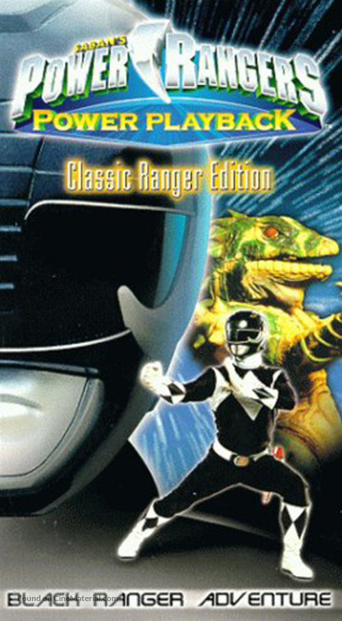 &quot;Mighty Morphin&#039; Power Rangers&quot; - VHS movie cover