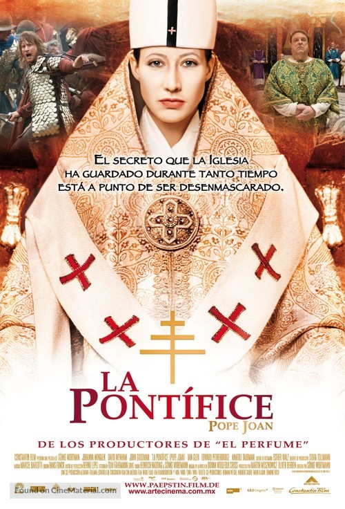 Die P&auml;pstin - Mexican Movie Poster