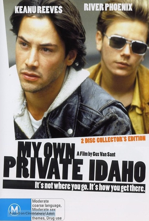 My Own Private Idaho - New Zealand DVD movie cover