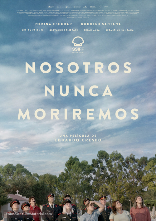 Nosotros nunca moriremos - Argentinian Movie Poster