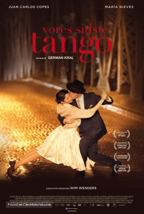 Un tango m&aacute;s - Danish Movie Poster